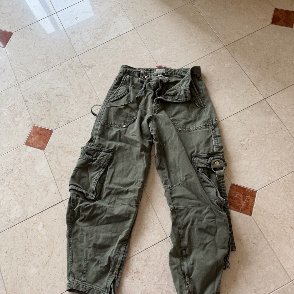 WOMENS CULT GAIA X GAP CARGO BARREL PANTS